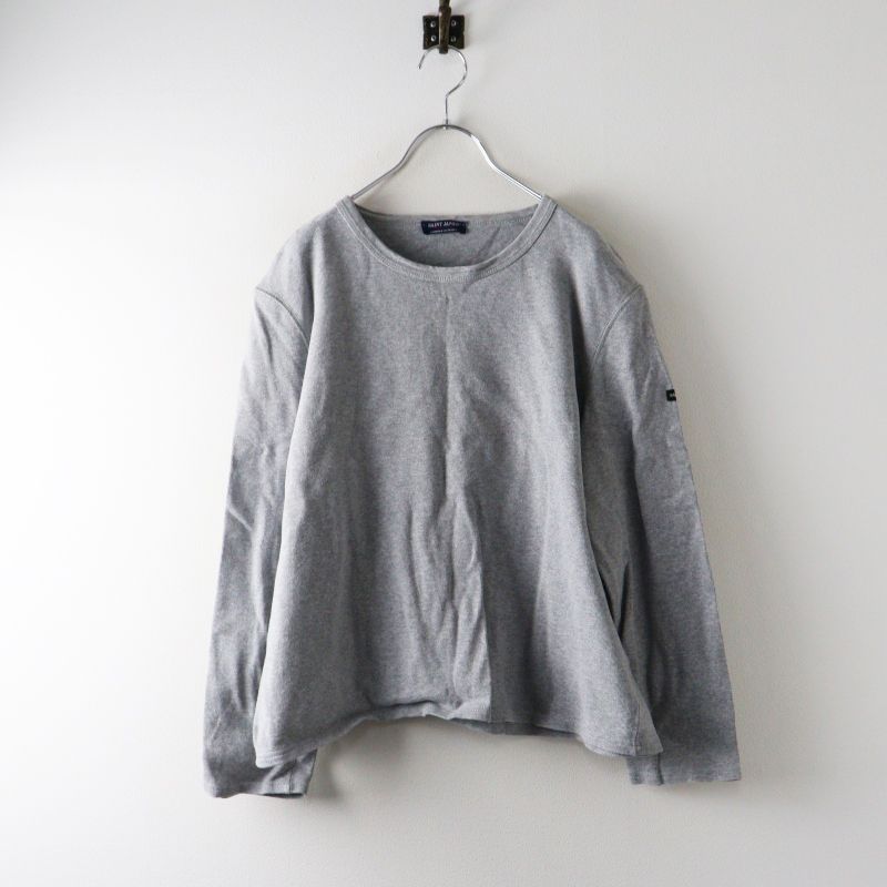 セントジェームス SAINT JAMES コットンプルオーバー ML＼グレー