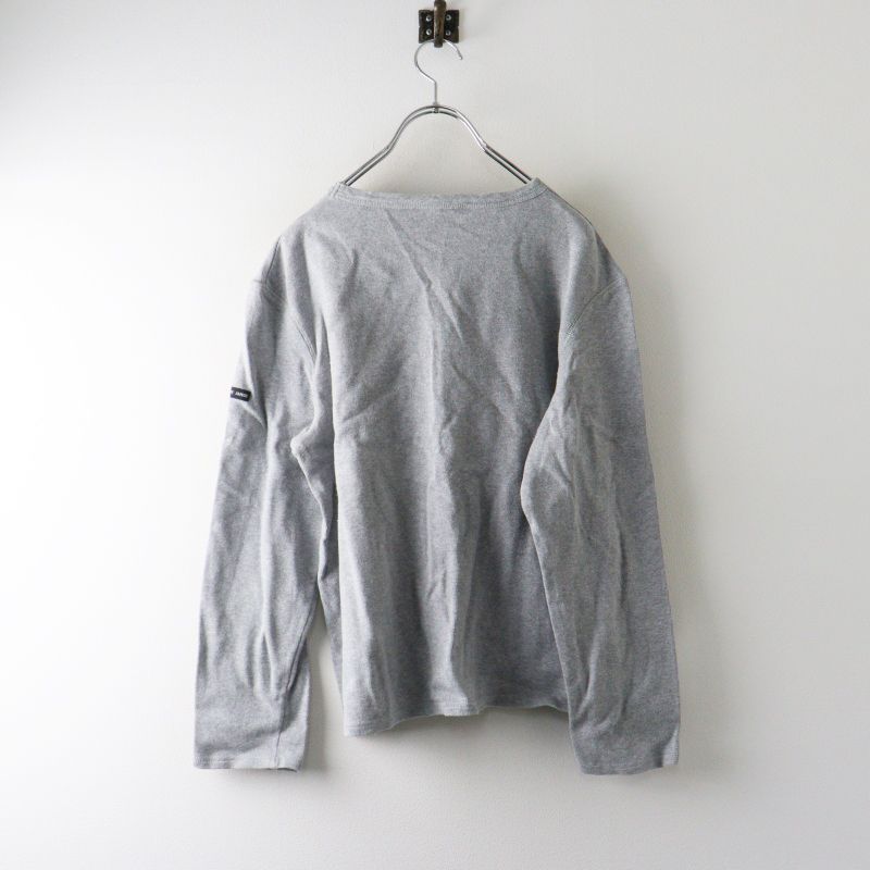 セントジェームス SAINT JAMES コットンプルオーバー ML＼グレー
