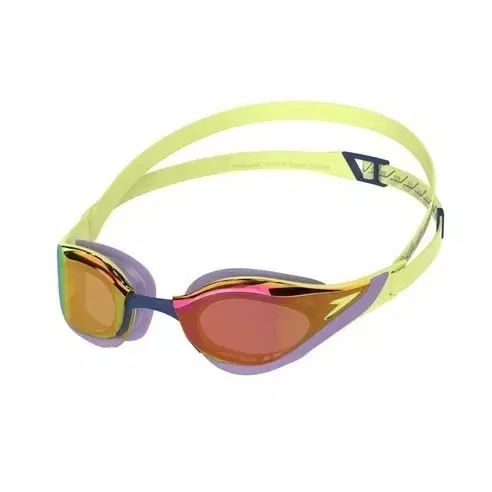 SPEEDO（スピード） ピュアフォーカス グリーン ライラック グリーンパープル アジアンフィット ゴーグル スイムゴーグル