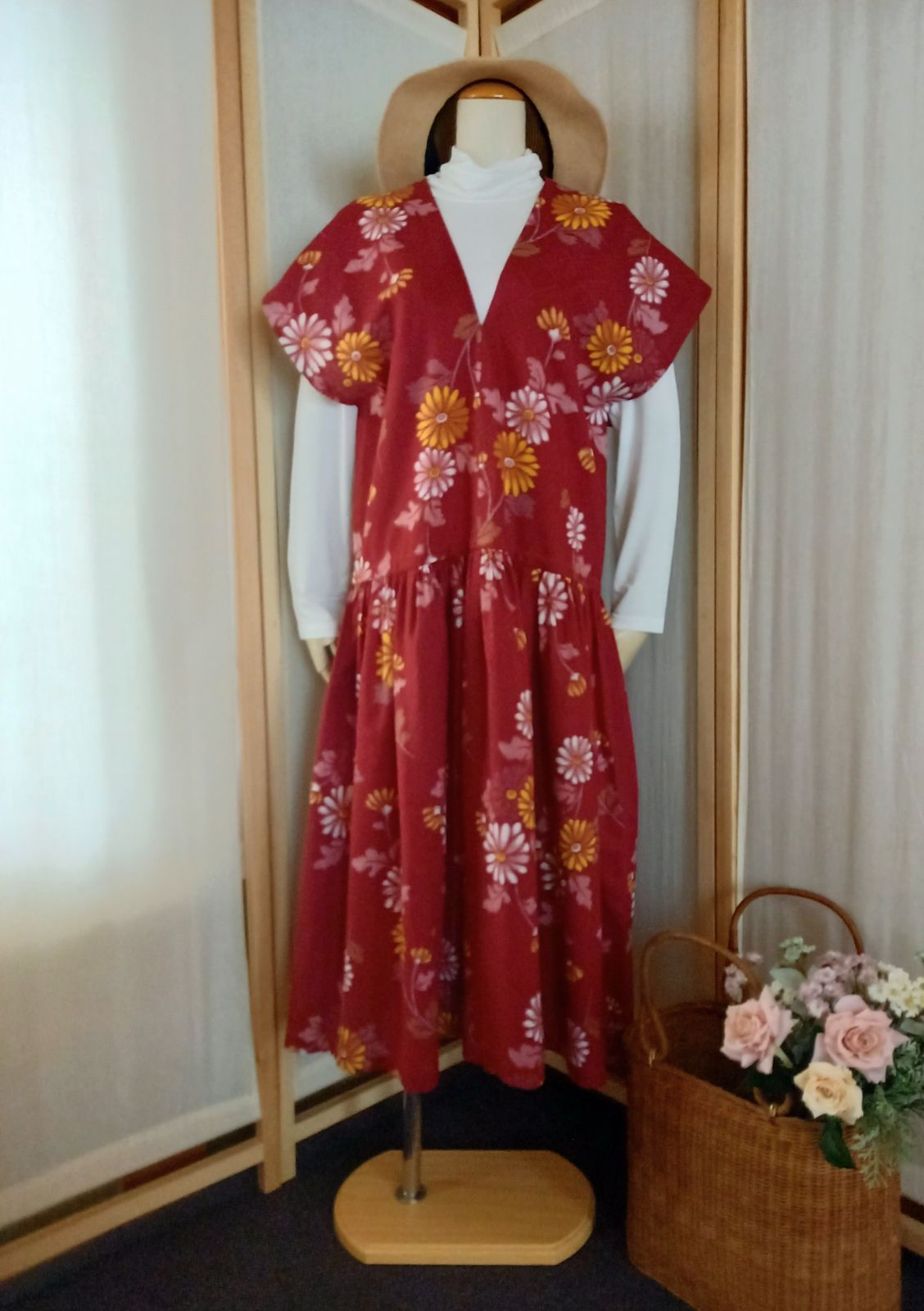 ☆さおり  ☆ chocho ヘアパッチンピン  ミナペルホネン ☆さおり様専用 ☆ chocho ヘアパッチンピン ミナペルホネン