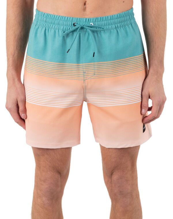 ハーレー メンズ 水着 ハーフパンツ・ショーツ Hurley Mens Cannonball Volley Broken Jade