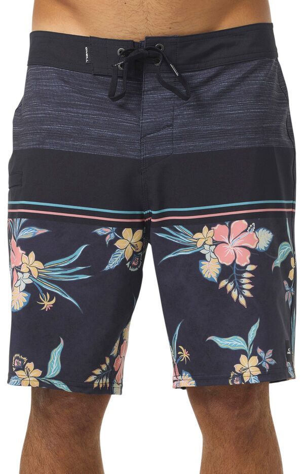 オニール メンズ 水着 ハーフパンツ・ショーツ ショートパンツ ONeill Mens HyperFreak Heat Block 19 Shorts Black 2 ブラック