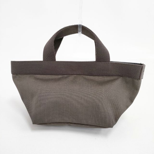 Herve Chapelier 701C コーデュラ舟型トートS モカ×モカ トートバッグ