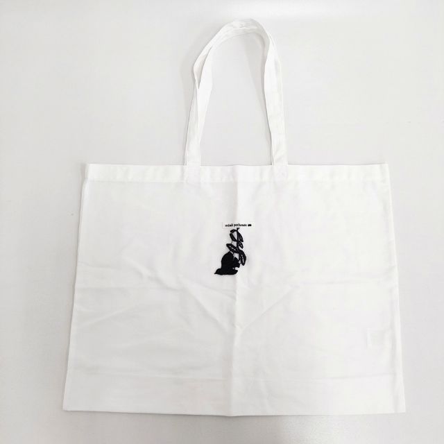 mina perhonen ショッピングバッグ トートバッグ ホワイト レディース