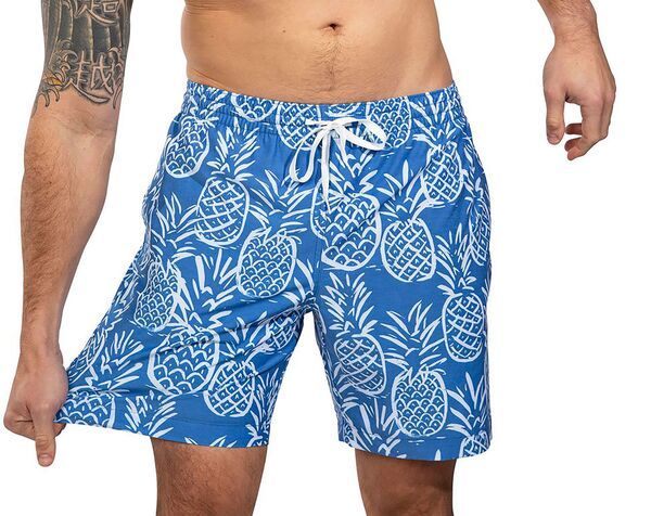 チャビーズ メンズ 水着 ハーフパンツ・ショーツ Chubbies Mens Classic Lined 7 Swim Trunks Thigh Napples