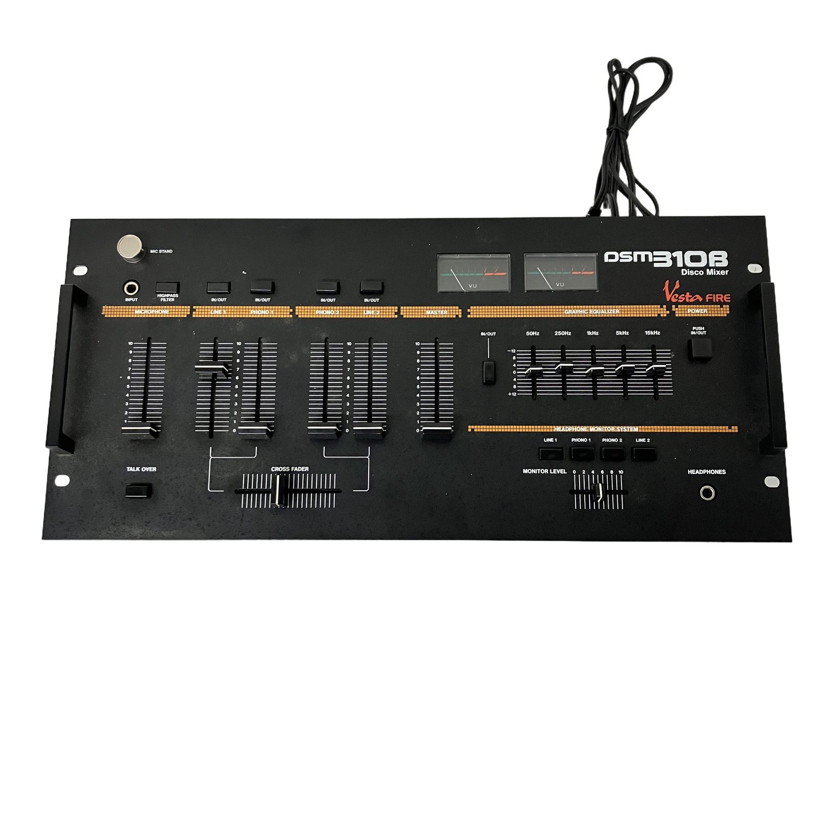 vesta fire DSM-310B DJ ディスコミキサー 音響機器 中古S11289887