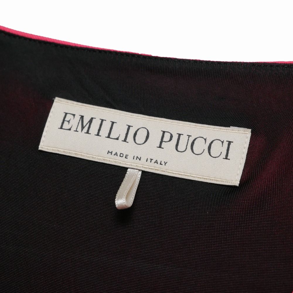 Emilio Pucci エミリオプッチ ワンピース サイズ38 カシュクール