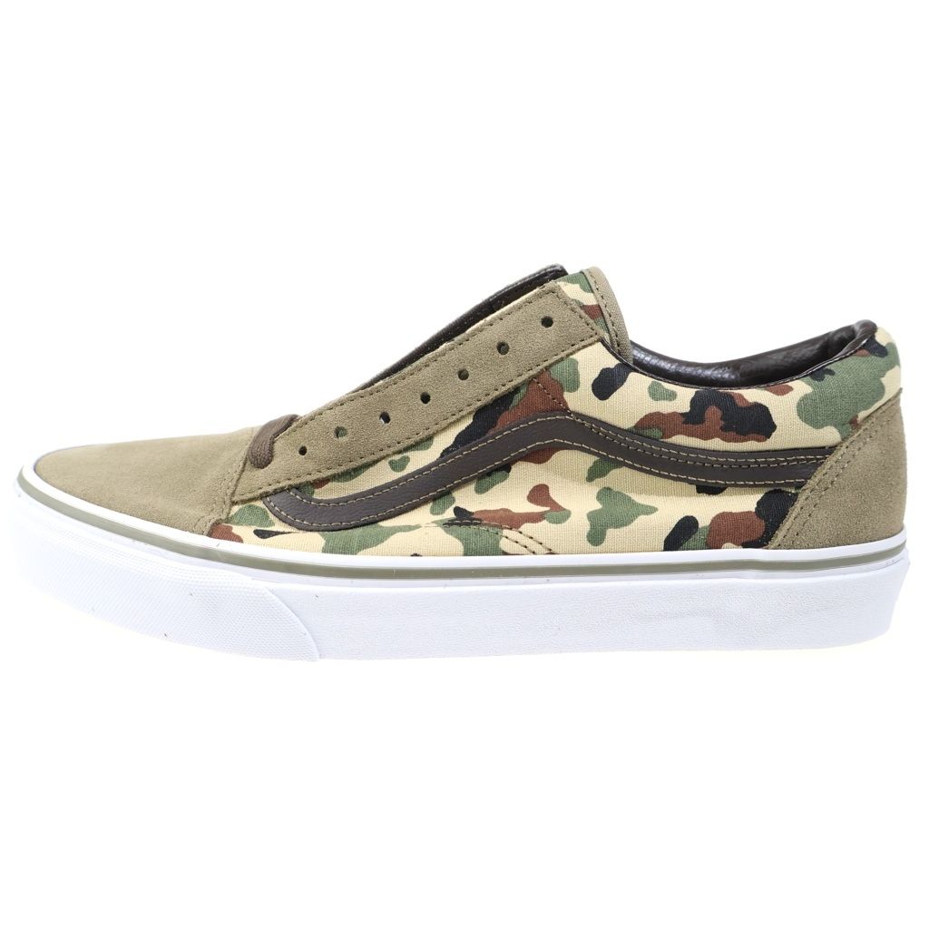 VANS ヴァンズ × J.CREW OLD SKOOL CAMO ジェイクルー オールドスクール カモ ローカットスニーカー カーキ US10/28cm VN0A38G1T54 VANS (ヴァンズ) × J.CREW OLD SKOOL CAMO ジェイクルー オールド