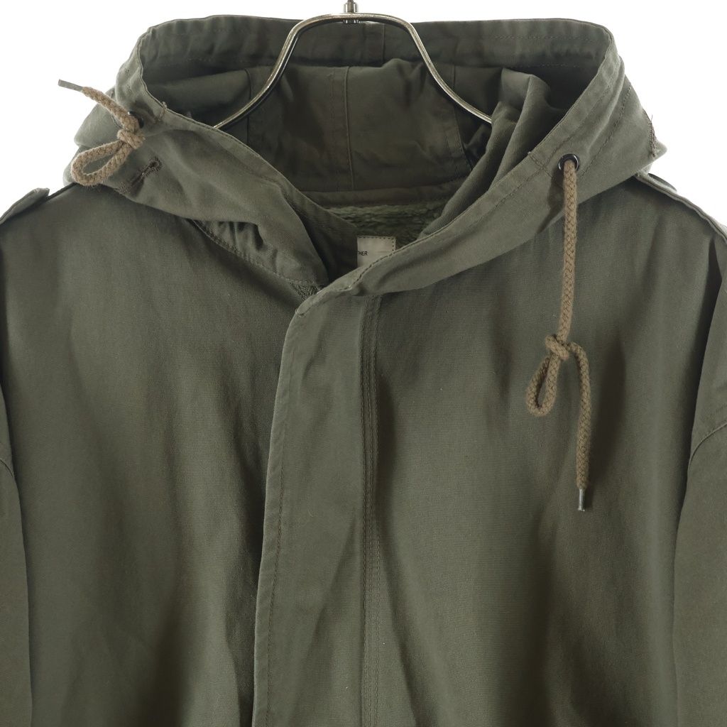 HOUSTON PARKA SHELL M-1951 XX-Small カーキ HOUSTON (ヒューストン) M-1951 PARKA SHELL COTTON JACKET ライナー