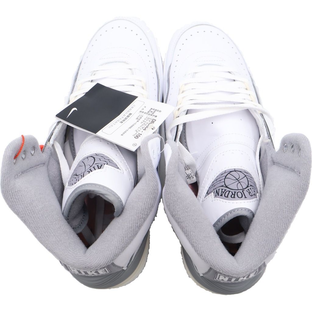 NIKE (ナイキ) AIR JORDAN 2 WHITE AND CEMENT GREY DR8884-100 エア