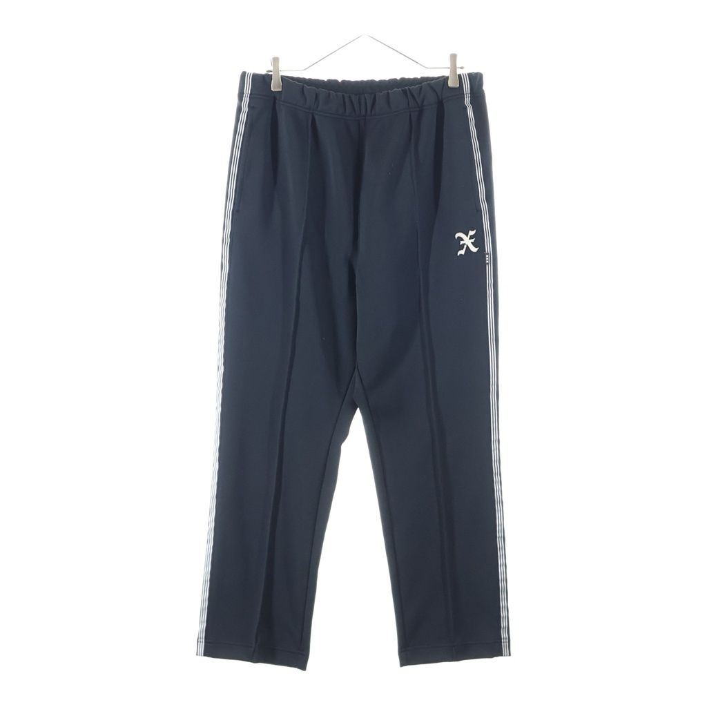 GOD SELECTION XXX ゴッドセレクショントリプルエックス X PATCH SIDELINE PANTS GX-S24-PT-01 Xパッチ サイドライン ジャージパンツ ブラック GOD SELECTION XXX (ゴッドセレクショントリプルエックス) X PATCH