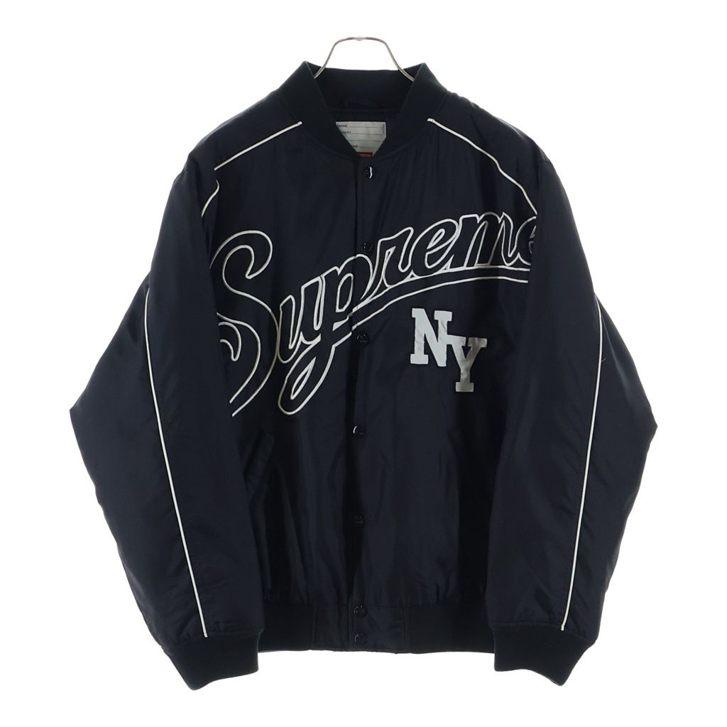 SUPREME (シュプリーム) 20AW Contrast Script Varsity Jacket