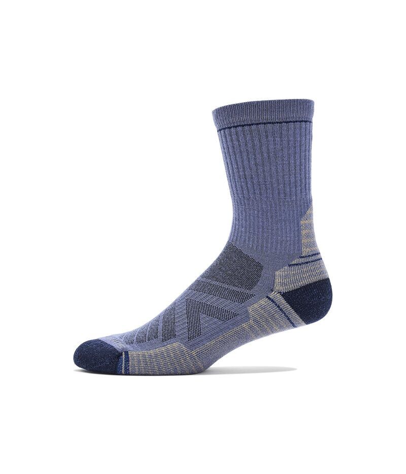 スマートウール メンズ アンダーウェア 靴下 Smartwool Hike Light Cushion Mid Crew Socks Nightfall Blue ブルー