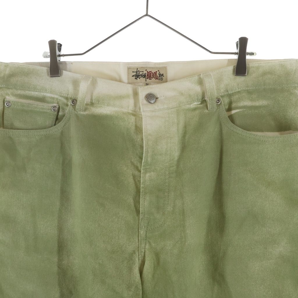 STUSSY (ステューシー) BIG OL JEAN SPRAY スプレー加工 テーパード