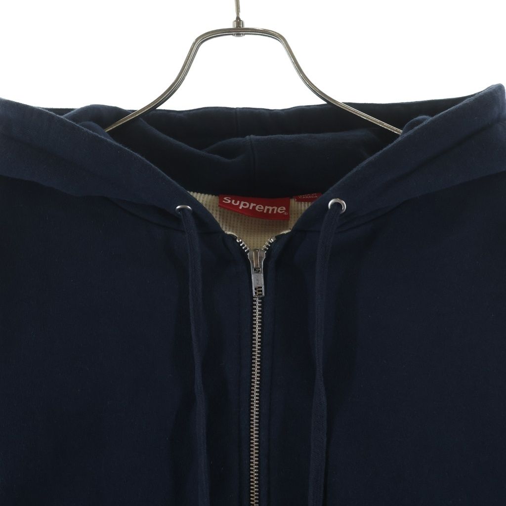 SUPREME (シュプリーム) 18AW Thermal Zip Up Sweatshirt 裏地サーマル 
