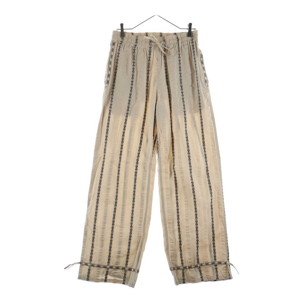 SUGARHILL シュガーヒル 26SS TYROL DOBBY PANTS チロル ドビー ドローコード コットンパンツ ベージュ 26440304 SUGARHILL (シュガーヒル) 26SS TYROL DOBBY PANTS チロル ドビー