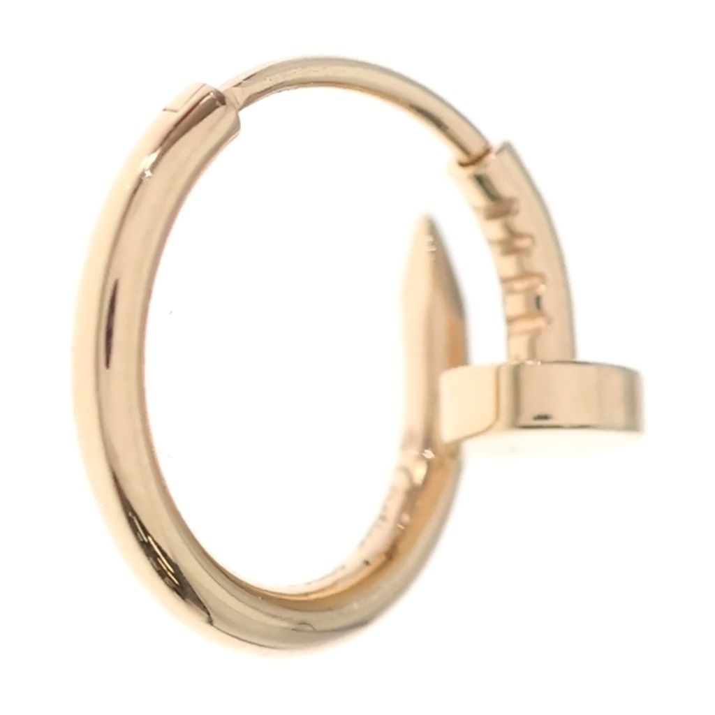 Cartier (カルティエ) ジュスト アン クル ピアス Au750 K18 PG ピンクゴールド