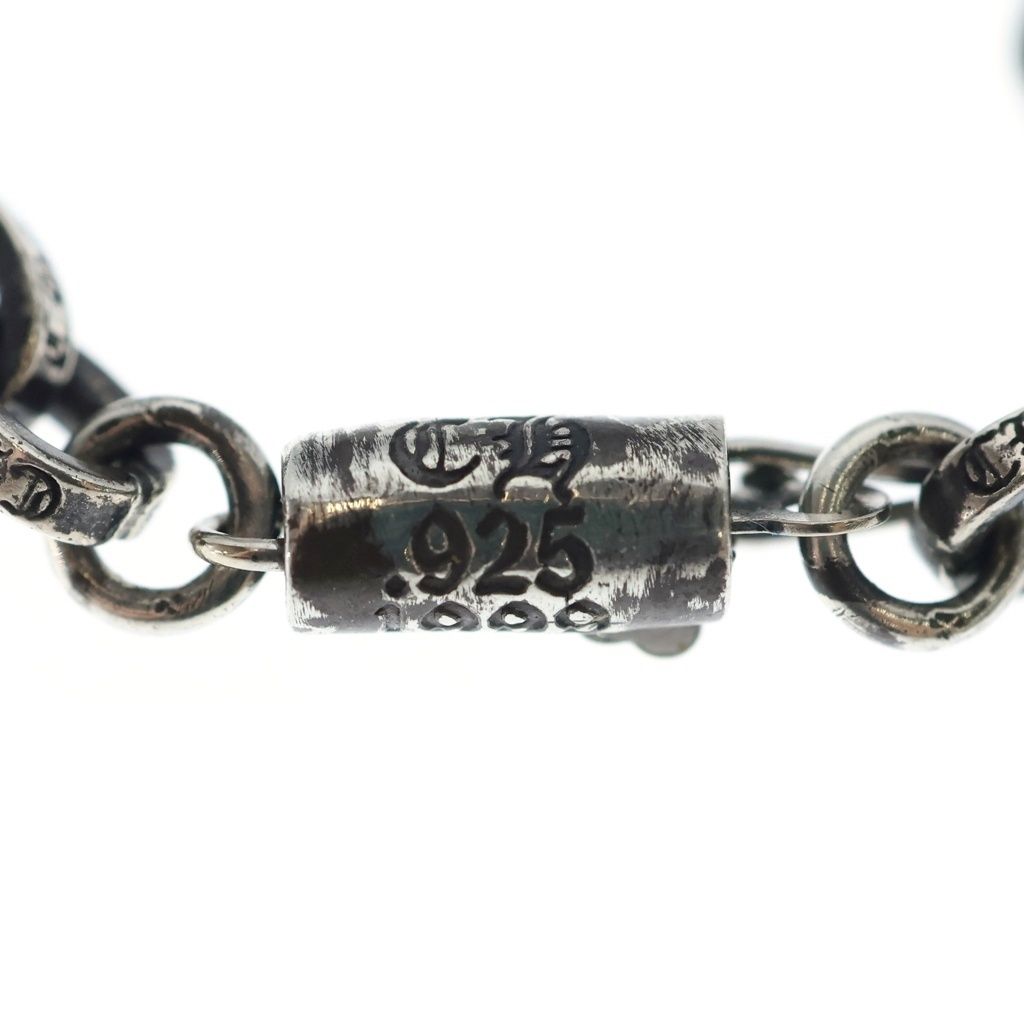 クロムハーツブレスレット　レシート付き　正規品 CHROME HEARTS (クロムハーツ) PAPER CHAIN ペーパーチェーン