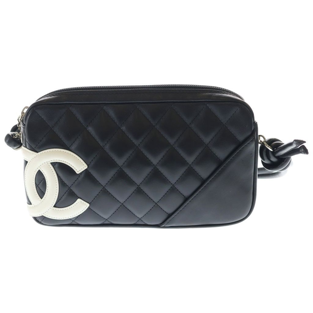CHANEL (シャネル) カンボンライン ワンショルダーバッグ ポーチ