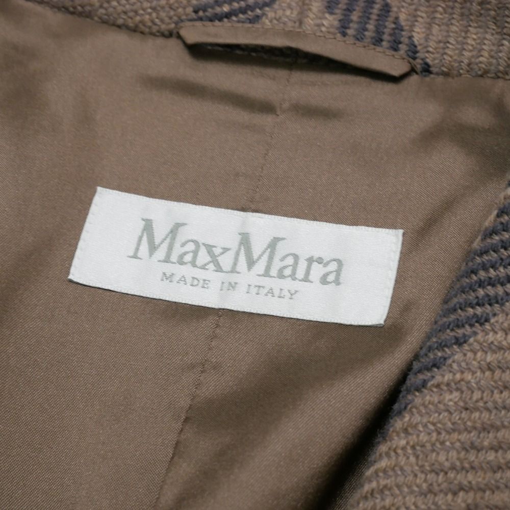 MAX MARA マックスマーラ ジャケット サイズ38 ベルテッドジャケット