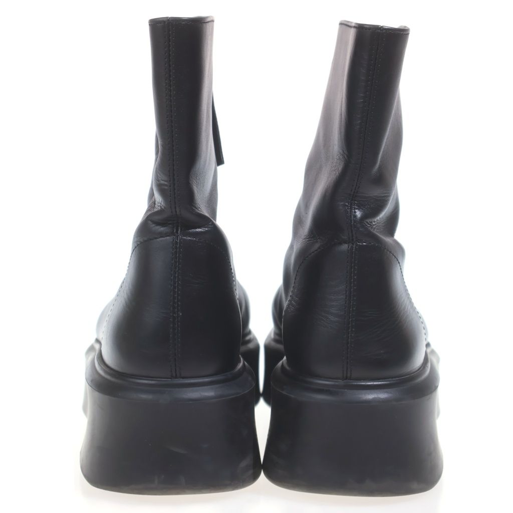THE ROW (ザロウ) ZIPPED BOOTS センタージップブーツ 41 ブラック
