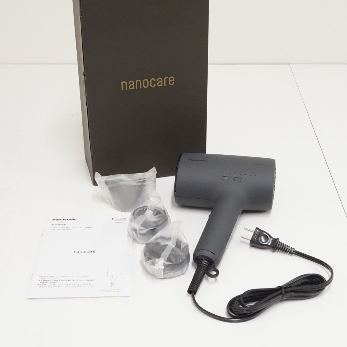 未使用】Panasonic パナソニック ヘアドライヤー ナノケア EH-NA0K