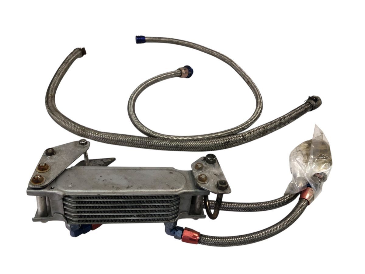 YAMAHA　TW200E　2JL　社外　EARL’S　アールズ　オイルクーラー　カスタム　ドレスアップにも　TW225 DG07J DG09J（中古）2922-N3308