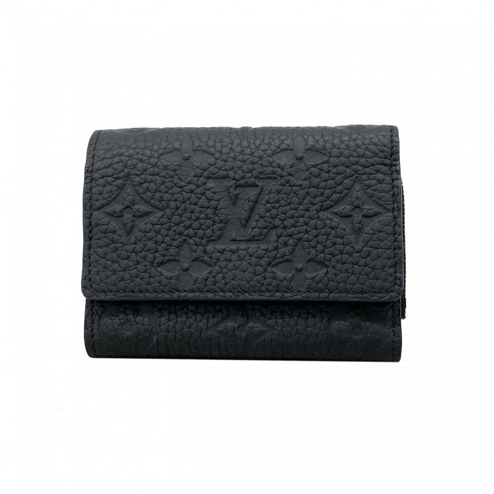 ルイ・ヴィトン(Louis Vuitton) ルイ・ヴィトン 三つ折り財布 モノグラム・トリヨン ポルトフォイユパイロット M82556 ノワールメンズ