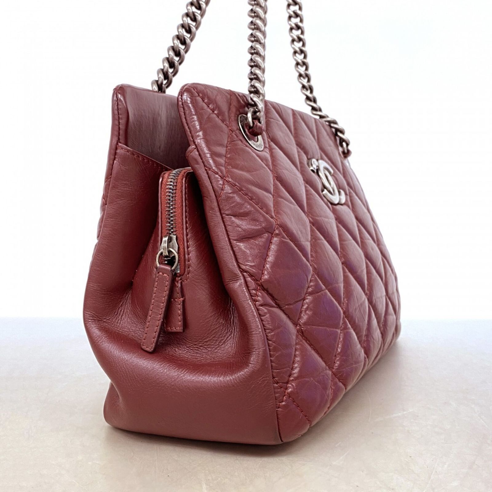 シャネル(Chanel) シャネル トートバッグ・チェーントート マトラッセ 