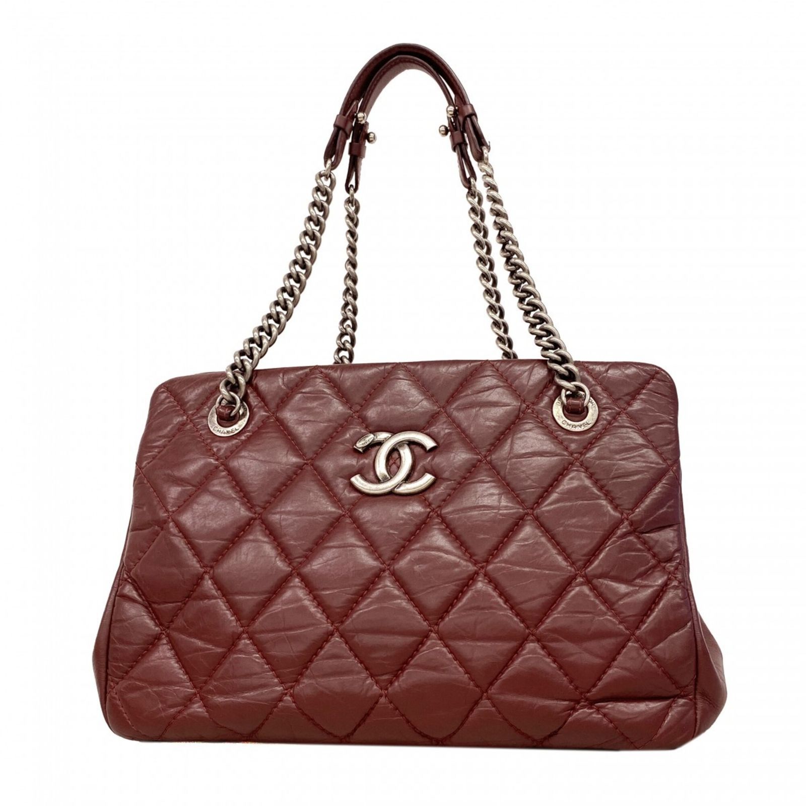 シャネル(Chanel) シャネル トートバッグ・チェーントート マトラッセ 