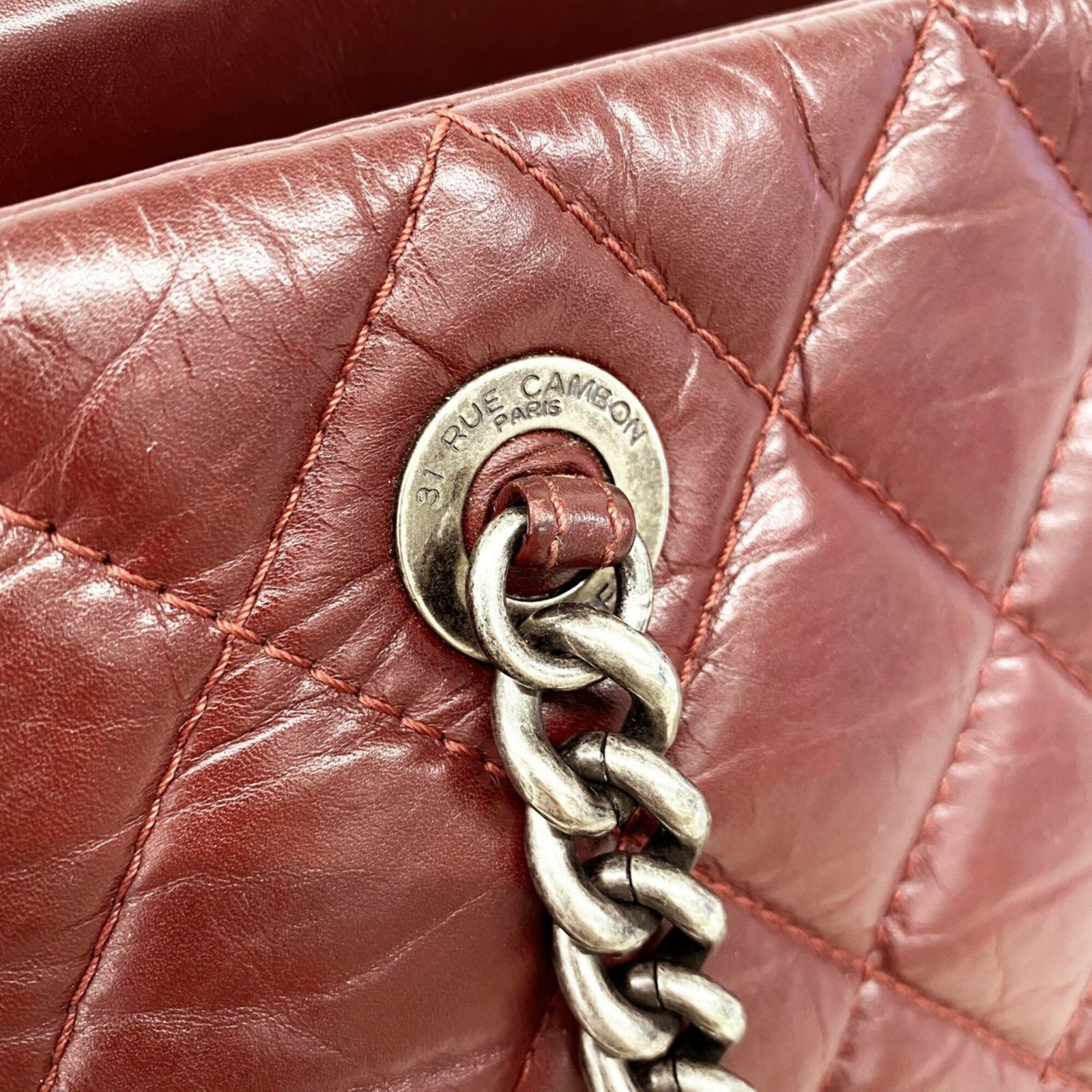 シャネル(Chanel) シャネル トートバッグ・チェーントート マトラッセ 