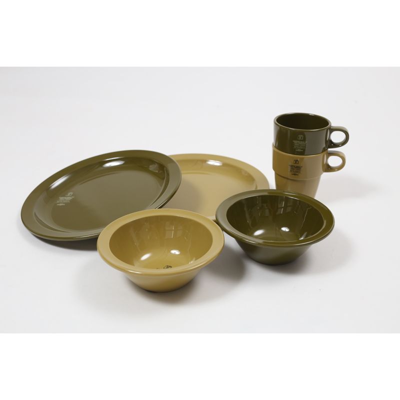 AS2OV（アッソブ）] FOOD FORSE CAMPING MEAL KIT PLATE KHAKI - メルカリ