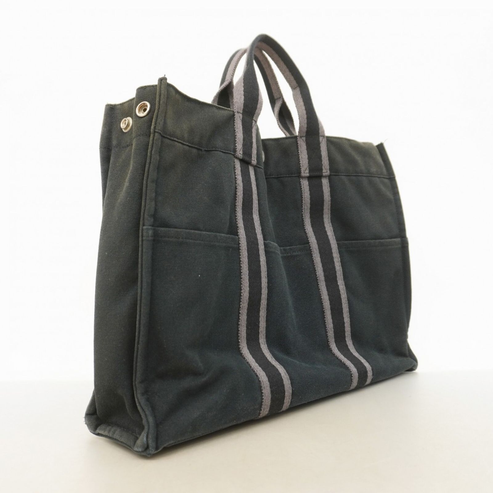 エルメス(Hermes) エルメス トートバッグ フールトゥMM キャンバス