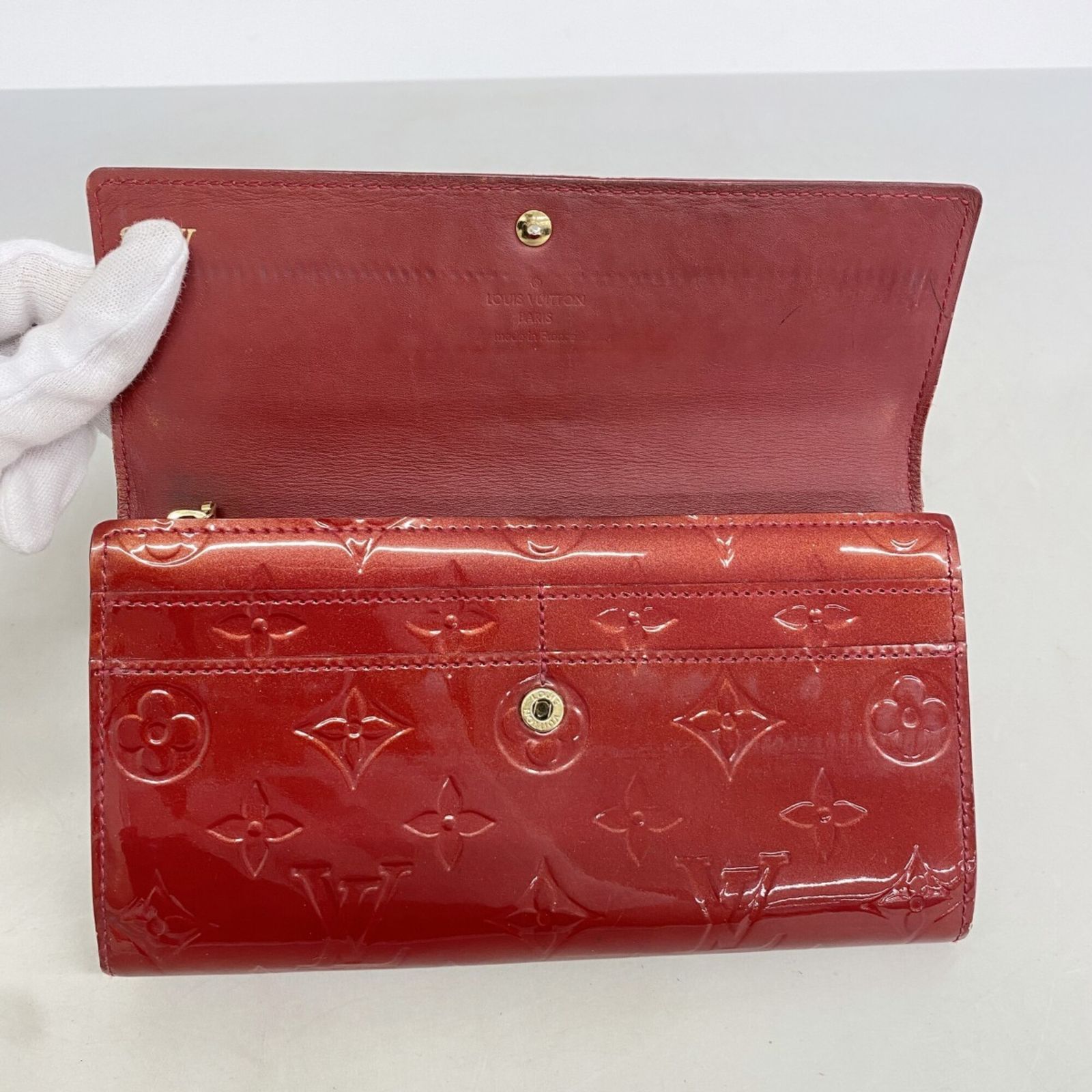ルイ・ヴィトン(Louis Vuitton) ルイ・ヴィトン 長財布 ヴェルニ 