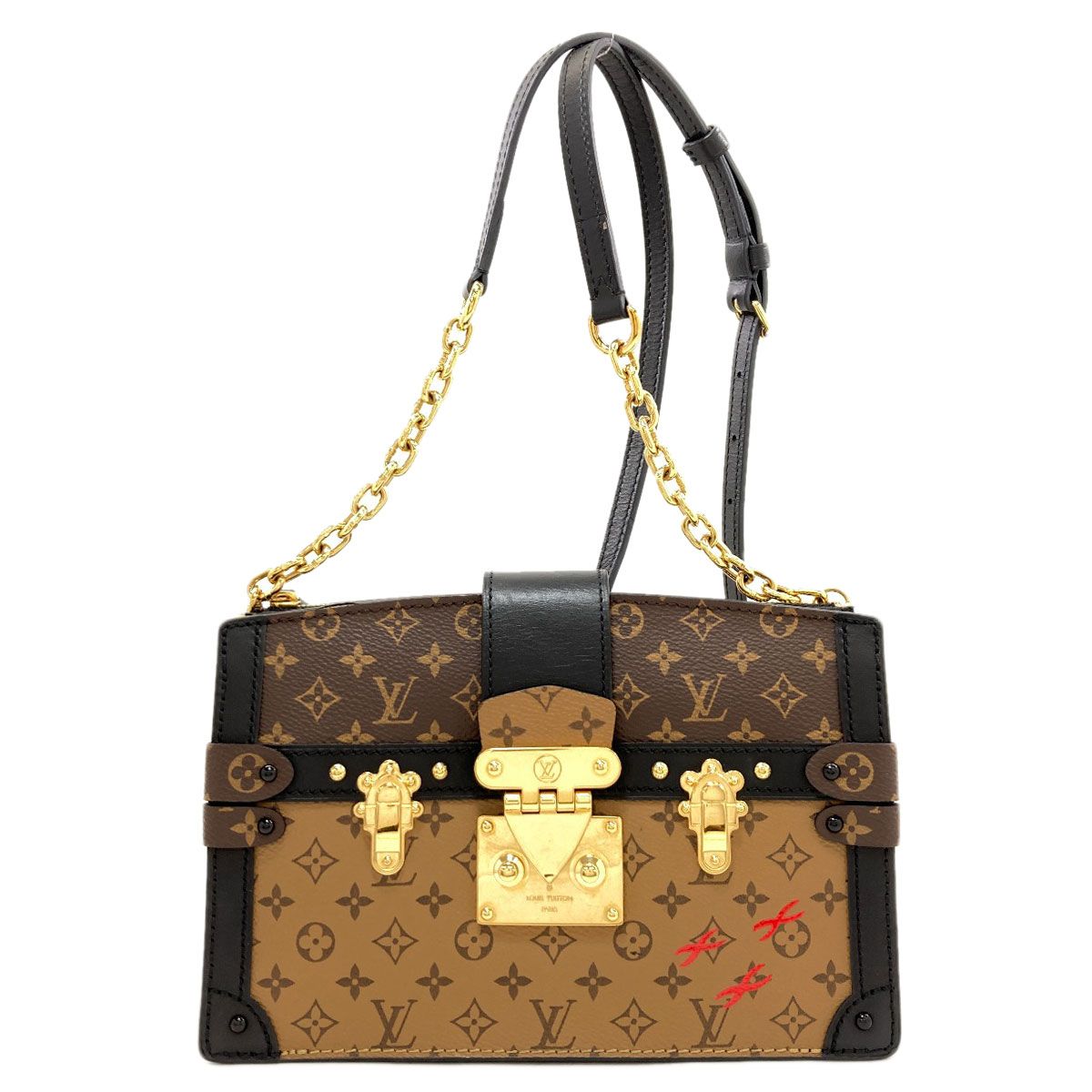 LOUIS VUITTON ルイヴィトン M43596 トランククラッチ ショルダー