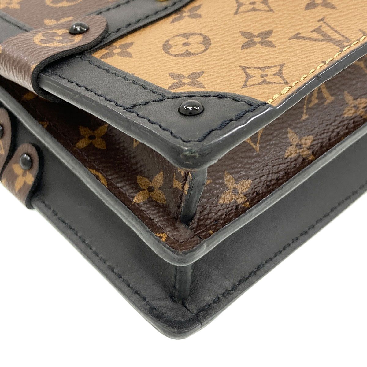 LOUIS VUITTON ルイヴィトン M43596 トランククラッチ ショルダー 