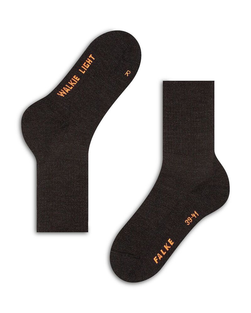 ファルケ メンズ アンダーウェア 靴下 Falke Walkie Light Socks Anthracite Melange