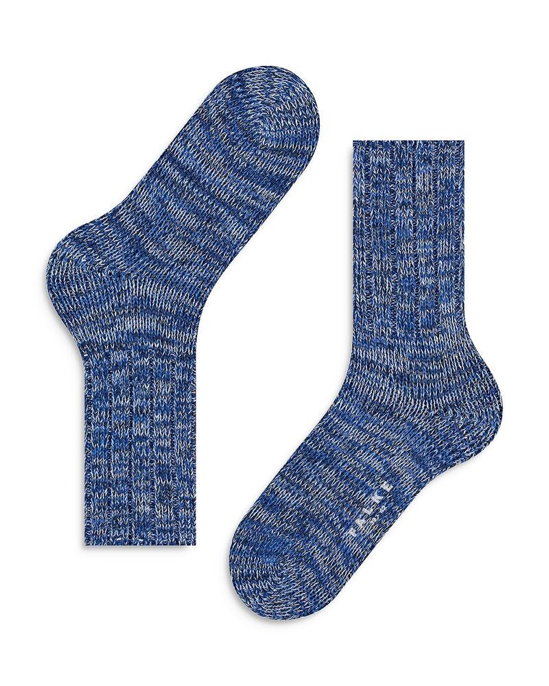 ファルケ メンズ アンダーウェア 靴下 コットン ブーツ Falke Brooklyn Cotton Blend Boot Socks Marine
