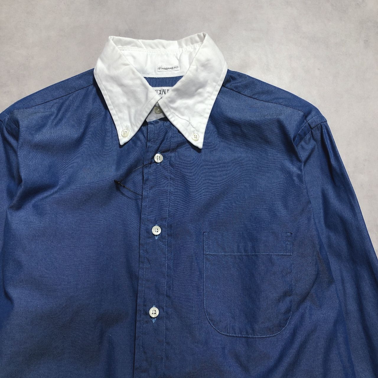 GQ5708◇INDIVIDUALIZED SHIRTS : USA製 STANDARD SIT ボタンダウン 