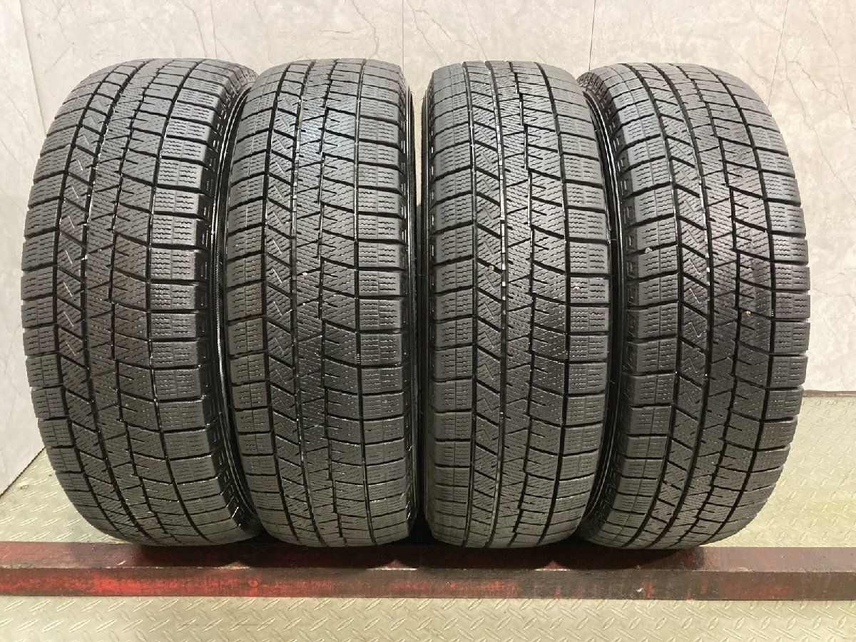 DUNLOP WINTER MAXX WM03 185/65R15 15インチ スタッドレス 4本 22年製 バリ溝 ノート フリード イスト アクア シエンタ等　(KTC492)