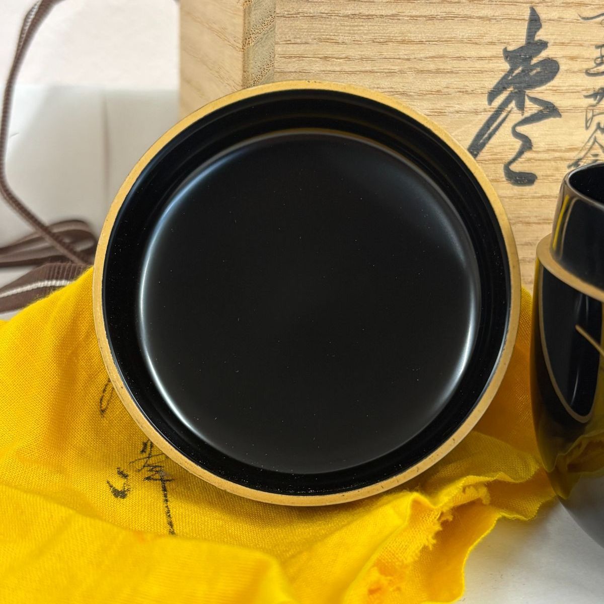 坂下雄峰作 くす玉蒔絵 棗 共箱 共布付 螺鈿入 茶器 漆芸 - メルカリ