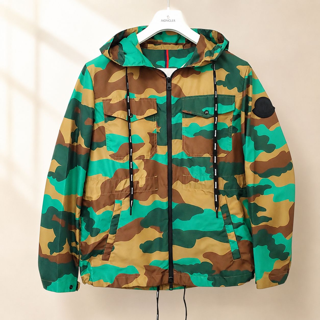 MONCLER モンクレール CARION ジャケット サイズ1 迷彩 状態ランクA
