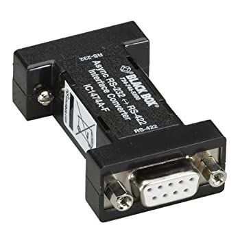 【中古】「非常に良い」非同期rs232?to RS - 422インタフェース双方向コンバータ、db9メスto db9メス