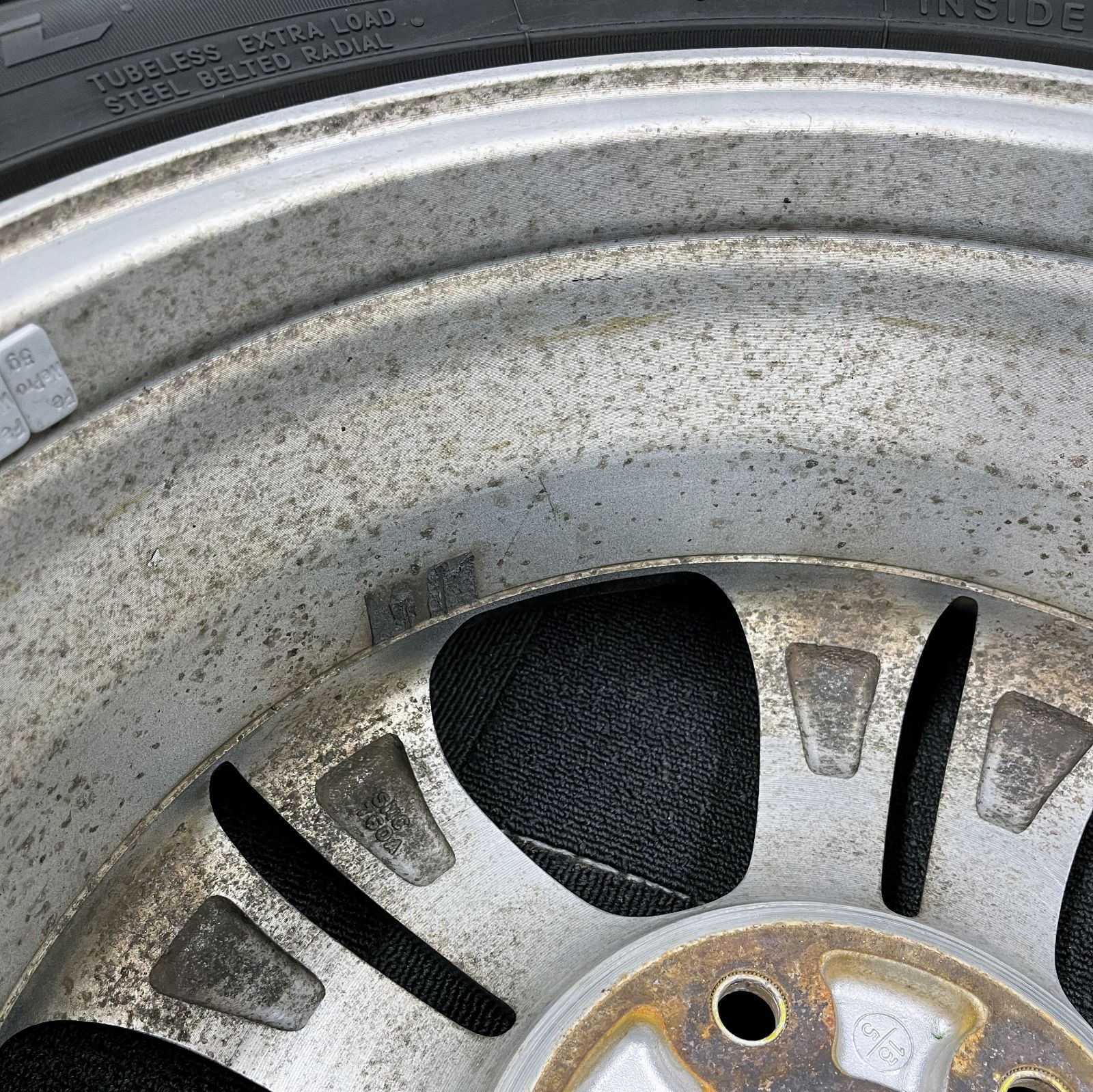 送料無料】【17×6J+55】【205/55R17】 中古 サマータイヤ ホイール 4 