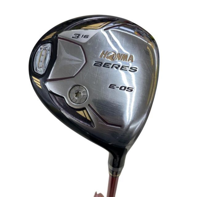 【中古】 本間ゴルフ BERES E-05 3W レディース フェアウェイウッド FW 2S ARMRQ∞ 39 (フレックスL) レディース 女性用 右利き 右用 Cランク ゴルフクラブ