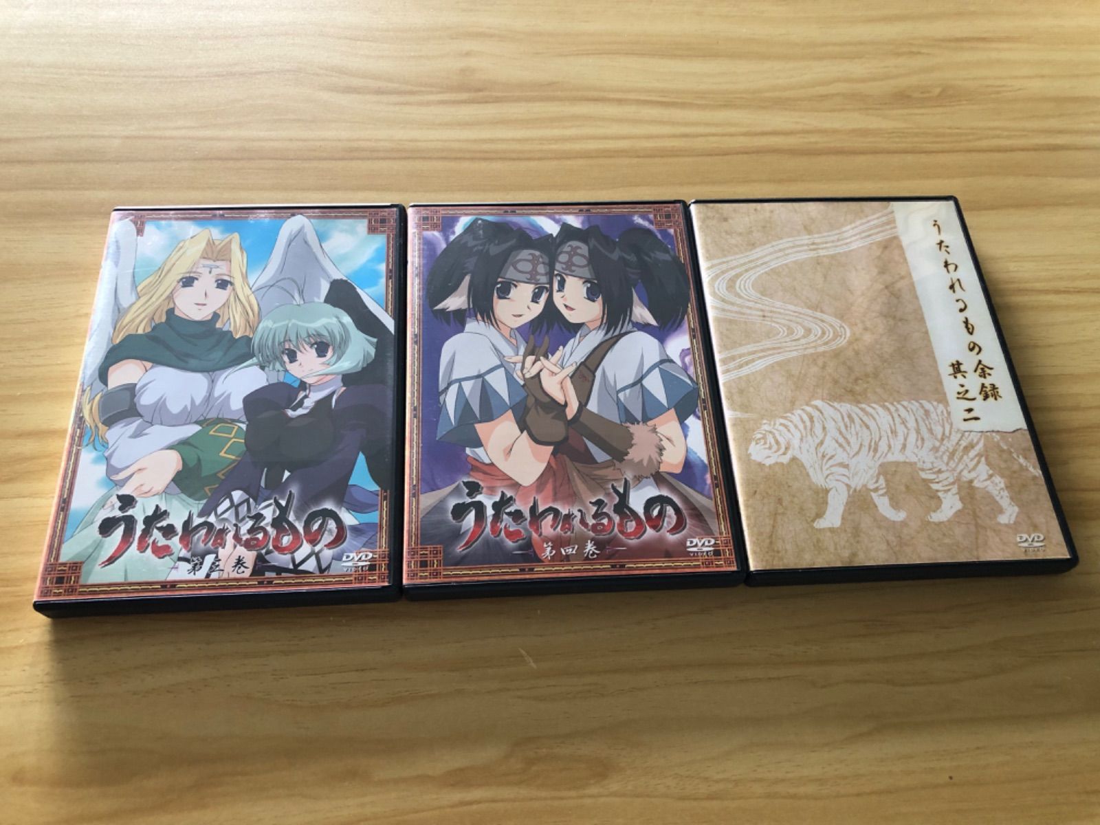 中古][DVD] うたわれるもの 第三、四巻+余録 其之ニ(3点セット