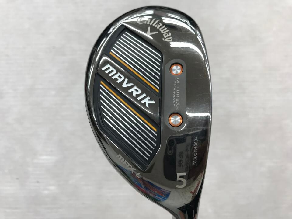 キャロウェイ　MAVRIK MAX LITE　24度　Diamana 40 for Callaway　Aフレックス　ユーティリティ　中古【最短即日発送】