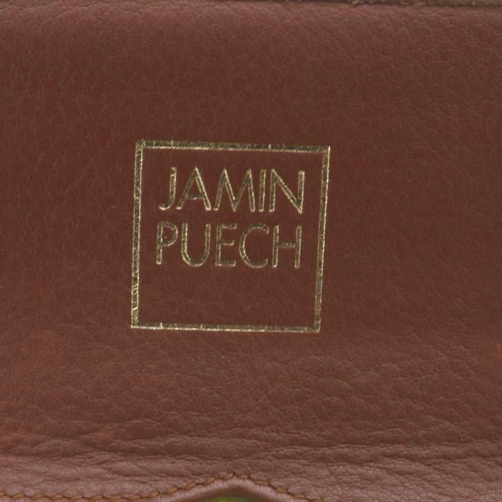 ジャマンピュエッシュ JAMIN PUECH 長財布 二つ折り ハラコ レザー 