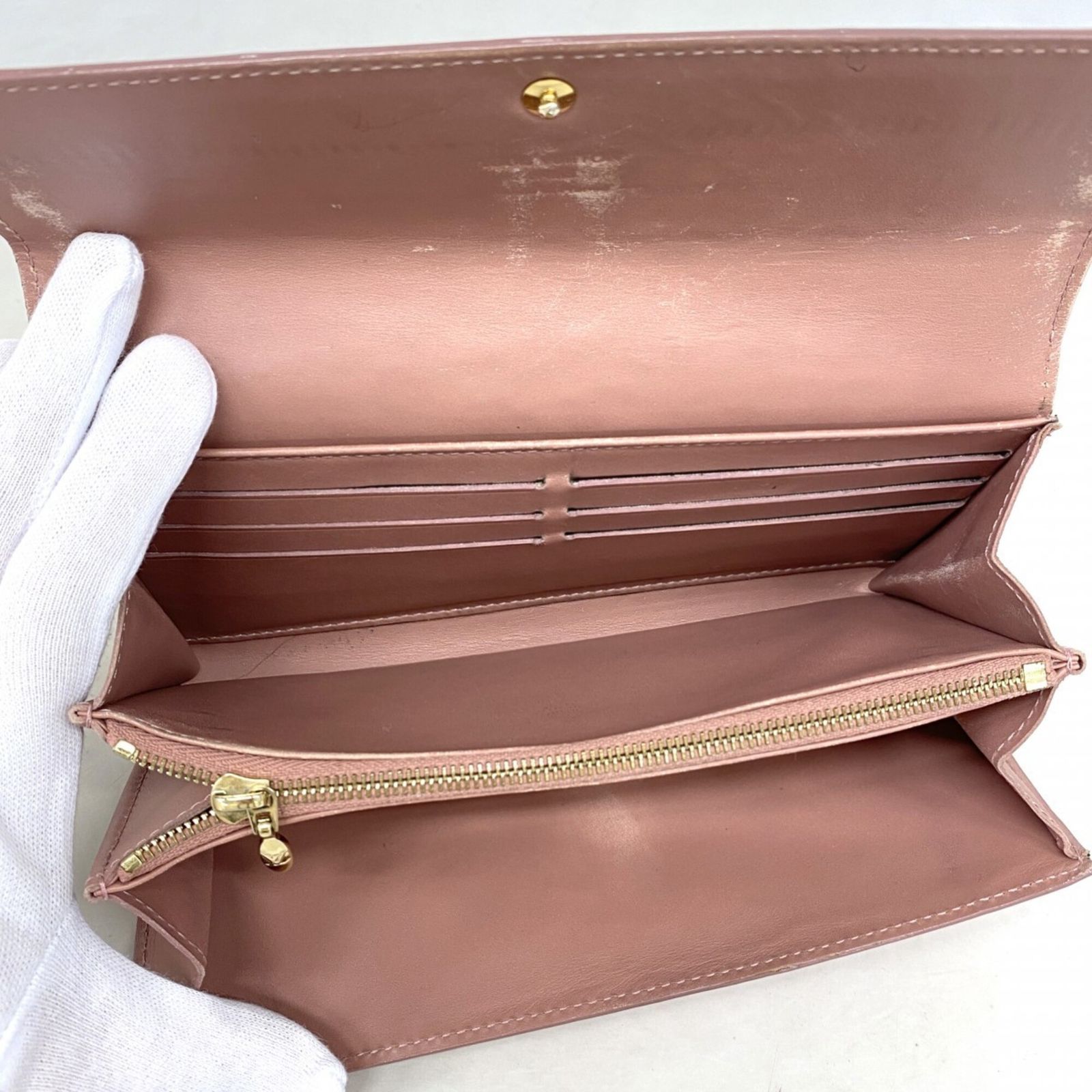 ルイ・ヴィトン(Louis Vuitton) ルイ・ヴィトン 長財布 ヴェルニ