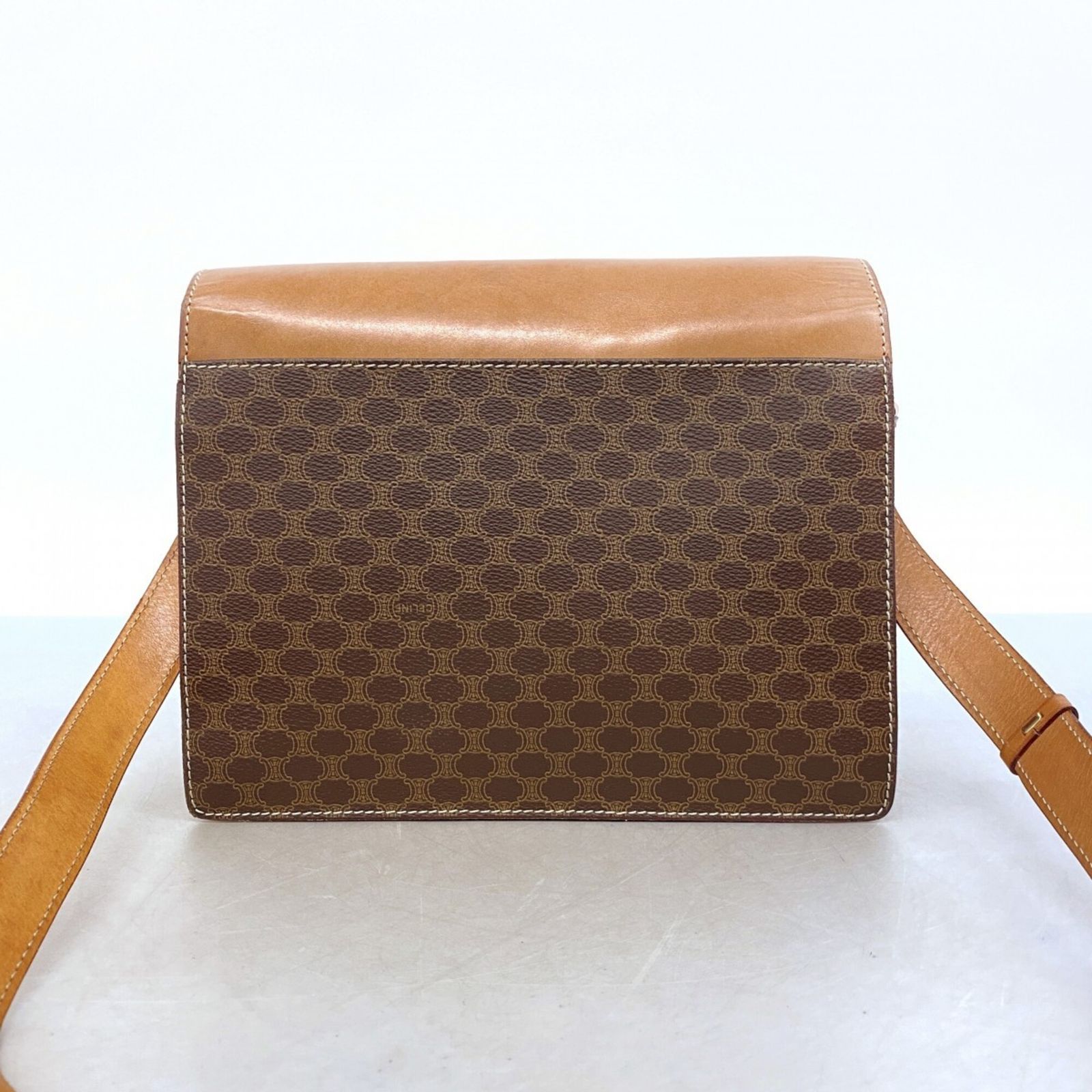 MD0436*イタリア製*オールドセリーヌ CELINE*マカダムライン*ブラゾン 